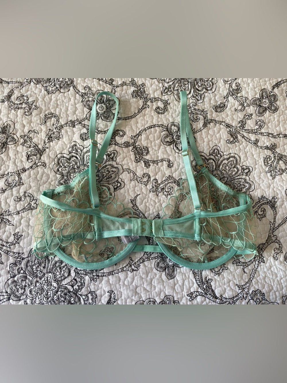 Bluebella Rosetta Wired Bra 34DD/E Sheer bra Rosetta Embroidered Underwire Bra - Picture 5 of 14
